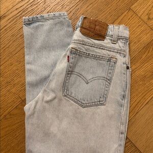 Vintage Light Wash Levi’s - made in the USA size 25
